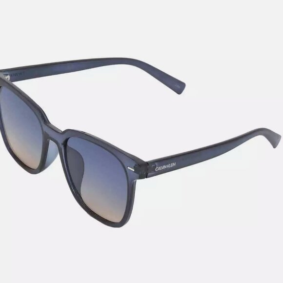 New Calvin Klein Blue Square Sunglasses main image 4